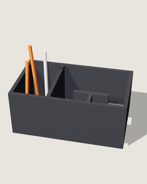 Bureau-organizer Stack met pennen
